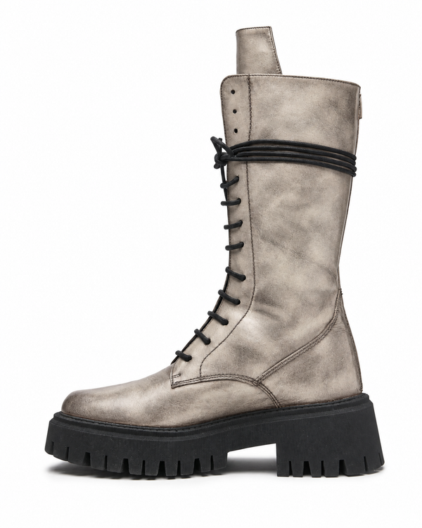 Bolivia MOON GRAY, vista laterale esterna #boots #moongray