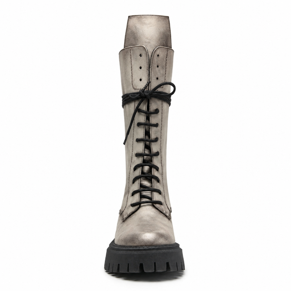 Bolivia MOON GRAY, vista frontale #boots #moongray