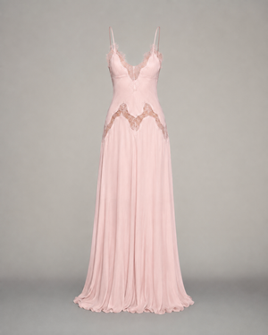 Selene Dress Baby Pink, still life #BabyPink