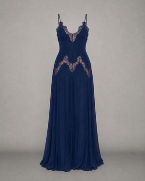 Selene Dress Night Blue, still life #NightBlue