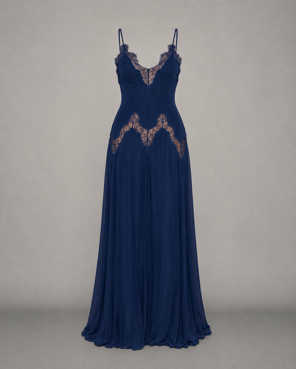 Selene Dress Night Blue, still life #NightBlue